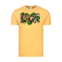 Vintage Mustard Western luck St. Patrick's Day Vintage Tee - CowGirlArtShop