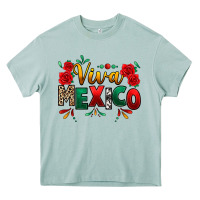 Arona Viva Mexico Cinco De Mayo Heavy Core Tee - texasbilliewilder