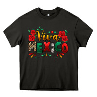Asphalt Viva Mexico Cinco De Mayo Heavy Core Tee - texasbilliewilder