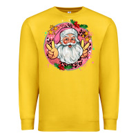 Lemon merry christmas peace santa Premium Sweatshirt - AdoDesignShop