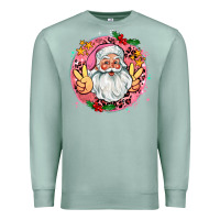 Seafoam merry christmas peace santa Premium Sweatshirt - AdoDesignShop