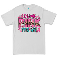 Dove Grey I wear pink for my custom name Cancer Awareness Premium Tee - HowdyJamesFarm