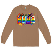 Toasted Coconut proud mama Long Sleeve Tee - FaDigitalArtStudio