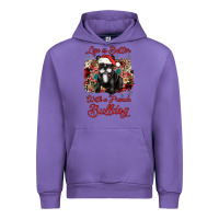 Tulip christmas life is better with a french bulldog Urban Hoodie - JahusDesignShop