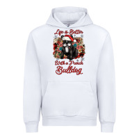 White christmas life is better with a french bulldog Urban Hoodie - JahusDesignShop