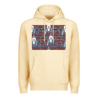 Pina Colada Bull Skull Pattern Premium Hoodie - CowhideDigitalArt