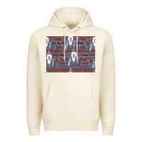 Tofu Bull Skull Pattern Premium Hoodie - CowhideDigitalArt