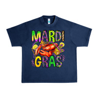 Navy mardi gras crawfish olivia Urban Heavy Tee - OliviaCreatesArt