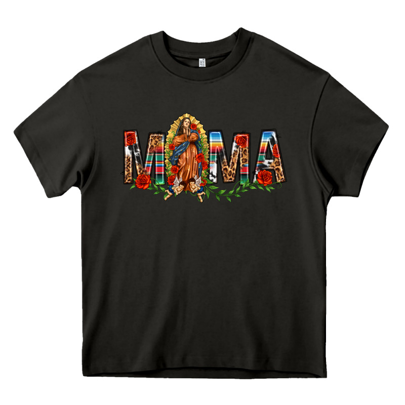 Our Lady Of Guadalupe Mama Heavy Core Tee by texasbilliewilder | Teevron