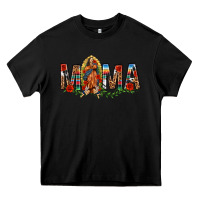 Black Our Lady of Guadalupe Mama Heavy Core Tee - texasbilliewilder