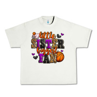 Little Sister Biggest Fan Basketball Urban Heavy Tee | Teevron