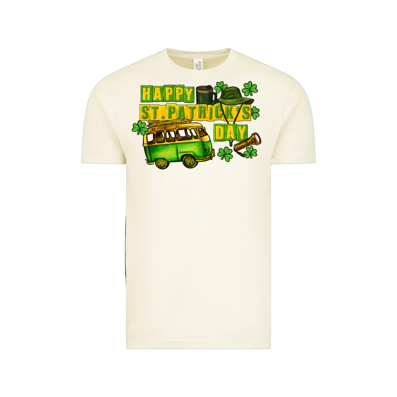 Camper Happy St. Patrick's Day Vintage Tee by CowGirlArtShop | Teevron