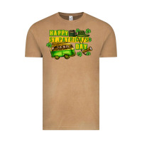 Vintage Camel Camper Happy St. Patrick's Day Vintage Tee - CowGirlArtShop