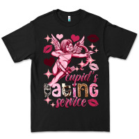 Black Cupid's dating service Valentine's Day Premium Tee - HowdyJamesFarm