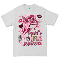 Dove Grey Cupid's dating service Valentine's Day Premium Tee - HowdyJamesFarm