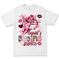 White Cupid's dating service Valentine's Day Premium Tee - HowdyJamesFarm