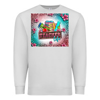 Dove Grey teacher life Premium Sweatshirt - AdoDesignShop