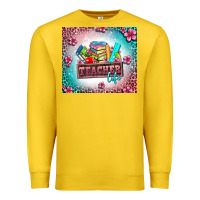 Lemon teacher life Premium Sweatshirt - AdoDesignShop