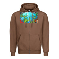 Chestnut lobster sippy cup Zipper Hoodie - BarkalooDesign