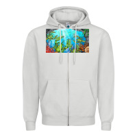 Dove Grey lobster sippy cup Zipper Hoodie - BarkalooDesign
