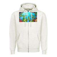 Oatmeal Heather lobster sippy cup Zipper Hoodie - BarkalooDesign