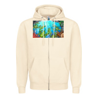 Sandshell lobster sippy cup Zipper Hoodie - BarkalooDesign