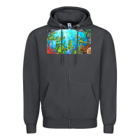 Smoke lobster sippy cup Zipper Hoodie - BarkalooDesign