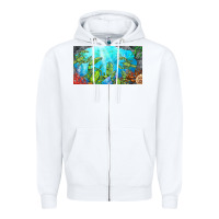 White lobster sippy cup Zipper Hoodie - BarkalooDesign