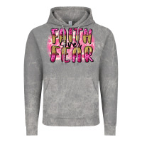 Cloud Rock Faith over fear  Breast Cancer Awareness Vintage Hoodie - FaDigitalArtStudio