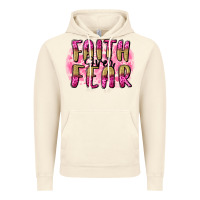 Vintage Artic Faith over fear  Breast Cancer Awareness Vintage Hoodie - FaDigitalArtStudio