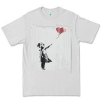 Dove Grey banksy balloon girl cute Premium Tee - maiPhamDesign
