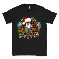 Black Santa skeleton christmas Classic Tee - Artiststas