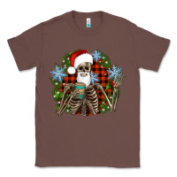 Chestnut Santa skeleton christmas Classic Tee - Artiststas