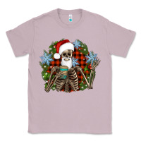 Lilac Santa skeleton christmas Classic Tee - Artiststas