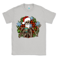 Moon Dust Santa skeleton christmas Classic Tee - Artiststas
