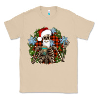 Mushroom Santa skeleton christmas Classic Tee - Artiststas