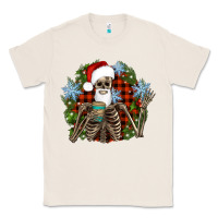 Natural Santa skeleton christmas Classic Tee - Artiststas