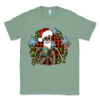 Sage Santa skeleton christmas Classic Tee - Artiststas