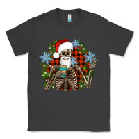 Smoke Santa skeleton christmas Classic Tee - Artiststas