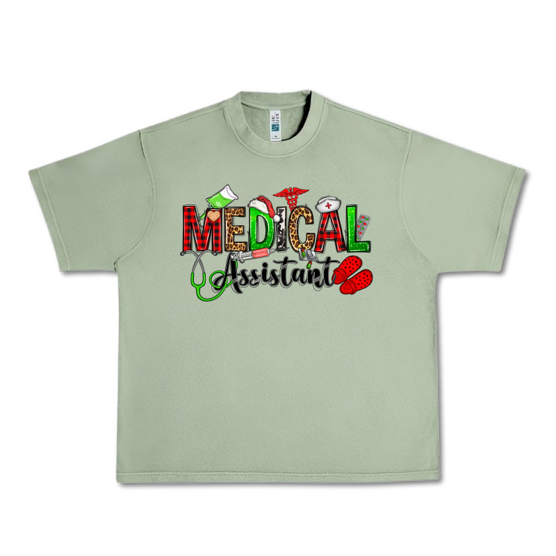 Medical Assistant Christmas Urban Heavy Tee by OliviaCreatesArt | Teevron