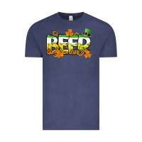 Vintage Denim St. Patrick's Day beer Vintage Tee - CowGirlArtShop