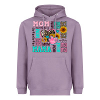 Lavender mom mama mommy with hearts Heavyweight Hoodie - AdoDesignShop