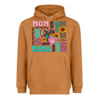 Meerkat mom mama mommy with hearts Heavyweight Hoodie - AdoDesignShop