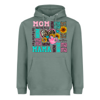 Sage mom mama mommy with hearts Heavyweight Hoodie - AdoDesignShop