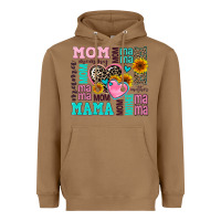 Toasted Coconut mom mama mommy with hearts Heavyweight Hoodie - AdoDesignShop