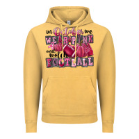 Vintage Mustard in october we wear pink and watch football Vintage Hoodie - FaDigitalArtStudio