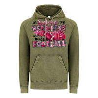 Vintage Olive in october we wear pink and watch football Vintage Hoodie - FaDigitalArtStudio