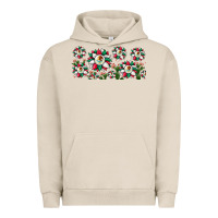 Pigment French Oak mexican flag sunflower Urban Hoodie - JahusDesignShop