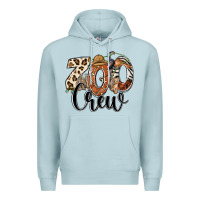 Blue Mist zoo crew safari animals Premium Hoodie - RanaPortraitStore