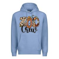 Colony Blue zoo crew safari animals Premium Hoodie - RanaPortraitStore